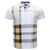 Barocco Classic Charm Men's Polo Shirt - White