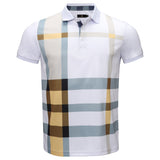 Barocco Classic Charm Men's Polo Shirt - White