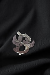 El Baron Contrast Trim Men's Performance Polo - Black