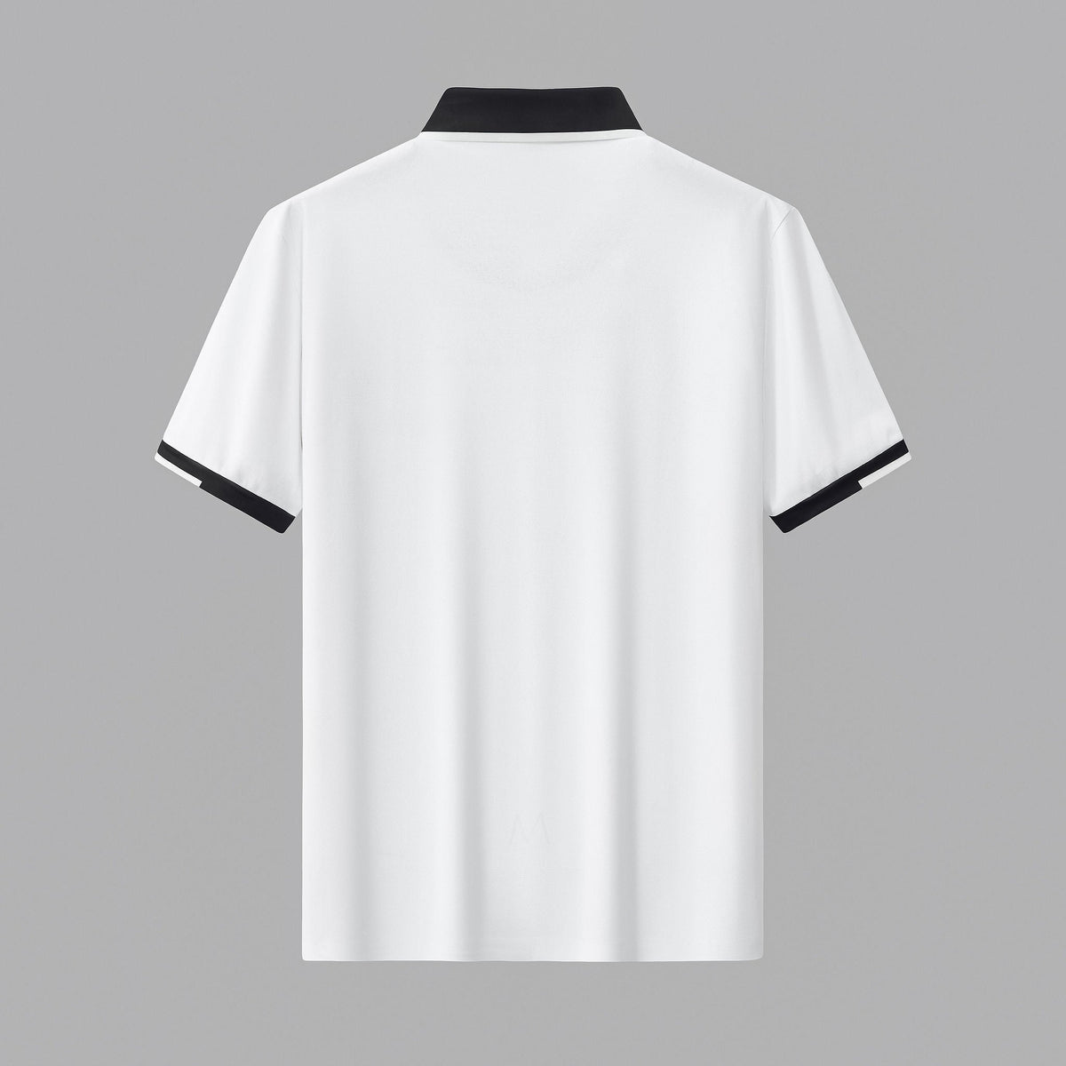 Contrast Trim Performance Polo - El Baron WHITE