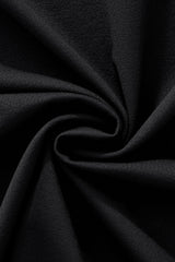 El Baron Stripe Collar Men's Performance Polo - Black