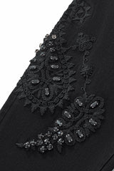 Eminence Paisley Denim Pant – Century Penthouse BLACK