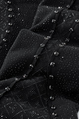 Barocco Midnight Matrix Studded Men's Sweatsuit - Black