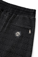 Radiant Grid Stone Short set – Century Penthouse BLACK/SILVER