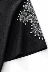 Sanctum Cross Short Set – Century Penthouse BLACK/SILVER