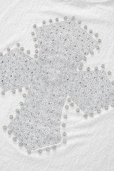 Sanctum Cross Short Set – Century Penthouse WHITE/SILVER