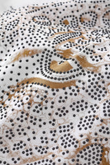 Imperial Leopard Crystal SS Shirt WHITE