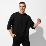 Century Penthouse Stellar Scatter Men's Sweatshirt - Black/Black