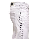 Barocco City Sleek Men's Pants - White