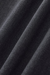 Faded Edge Straight-Leg Denim BLACK