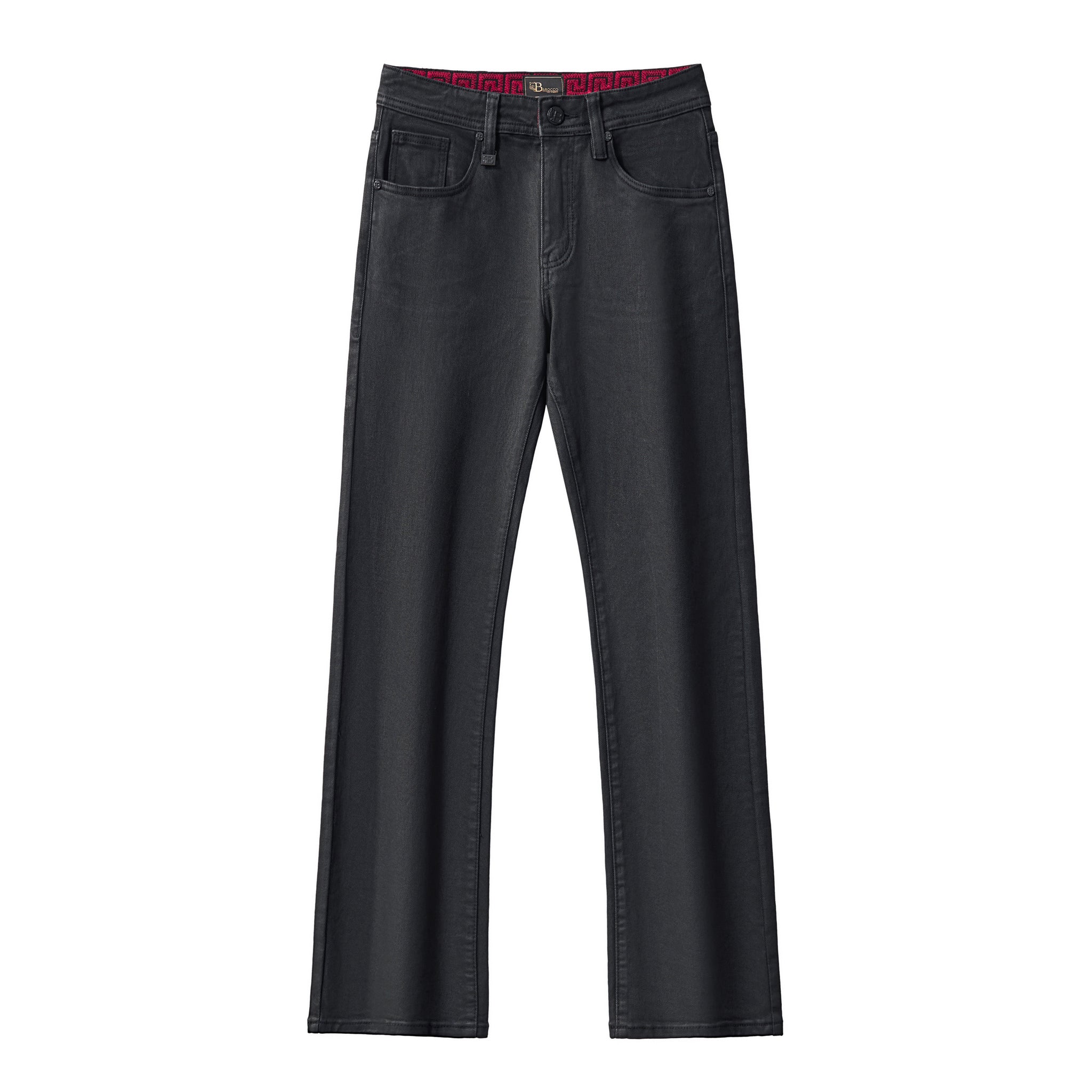 Shadow Coated Denim BLACK