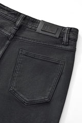Shadow Coated Denim BLACK