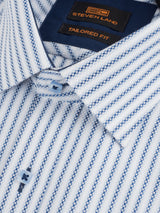 Beckett Double-Button Barrel Cuff Dress Shirt – Navy | DS321
