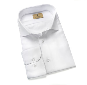 Exquisitely Crafted, the ARON IMANI Men's Dress Shirt. Slim fit, European made for superior style | IMANI Navy