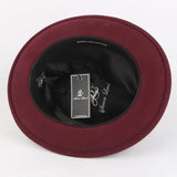 Ayden Fine Australian Wool Fedora Hat – Modern Vintage Luxury | Burgundy | WH-100