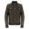 Pure Style BLACK/GOLD Men's Denim Jacket