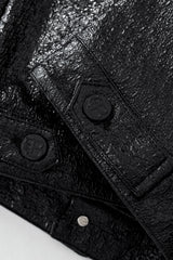 Noir Trucker Jacket BLACK