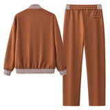 Barocco Imperial Trim Men's Lounge Set - Brown