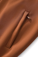 Barocco Imperial Trim Men's Lounge Set - Brown