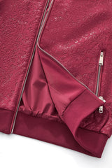 Regalia Emboss Tracksuit WINE