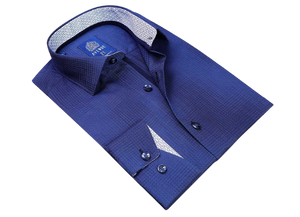 Elegance Redefined: The Luxurious European Crafted, Tailored-Fit Button-Down Men's Dress Shirt | K04