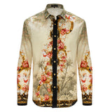 Barocco Eternal Elegance Men's Shirt - Cream