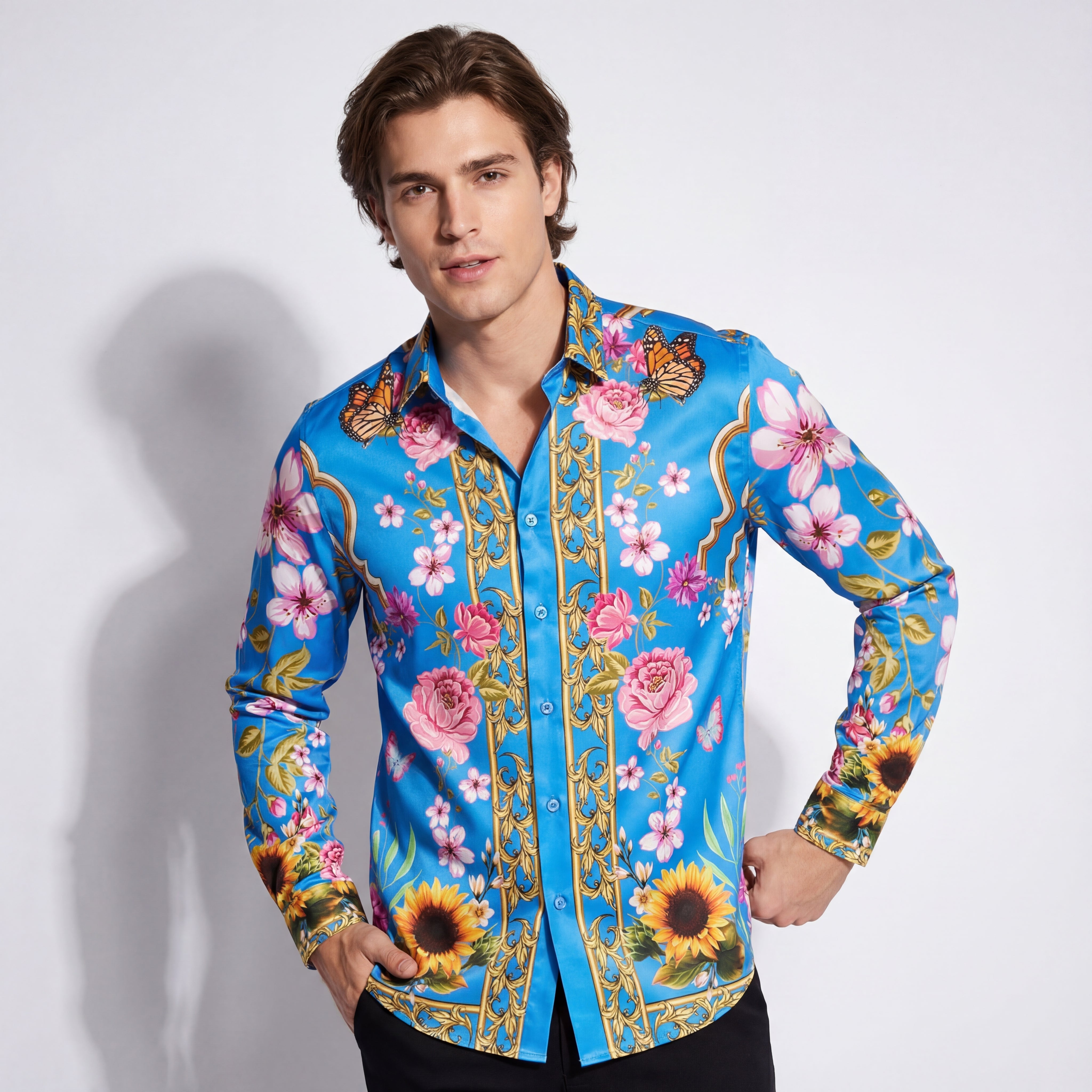 Petals of Gold ROYAL – Franky Fashion