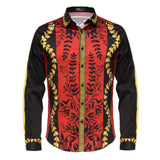 Barocco Wild Embrace Men's Shirt - Red