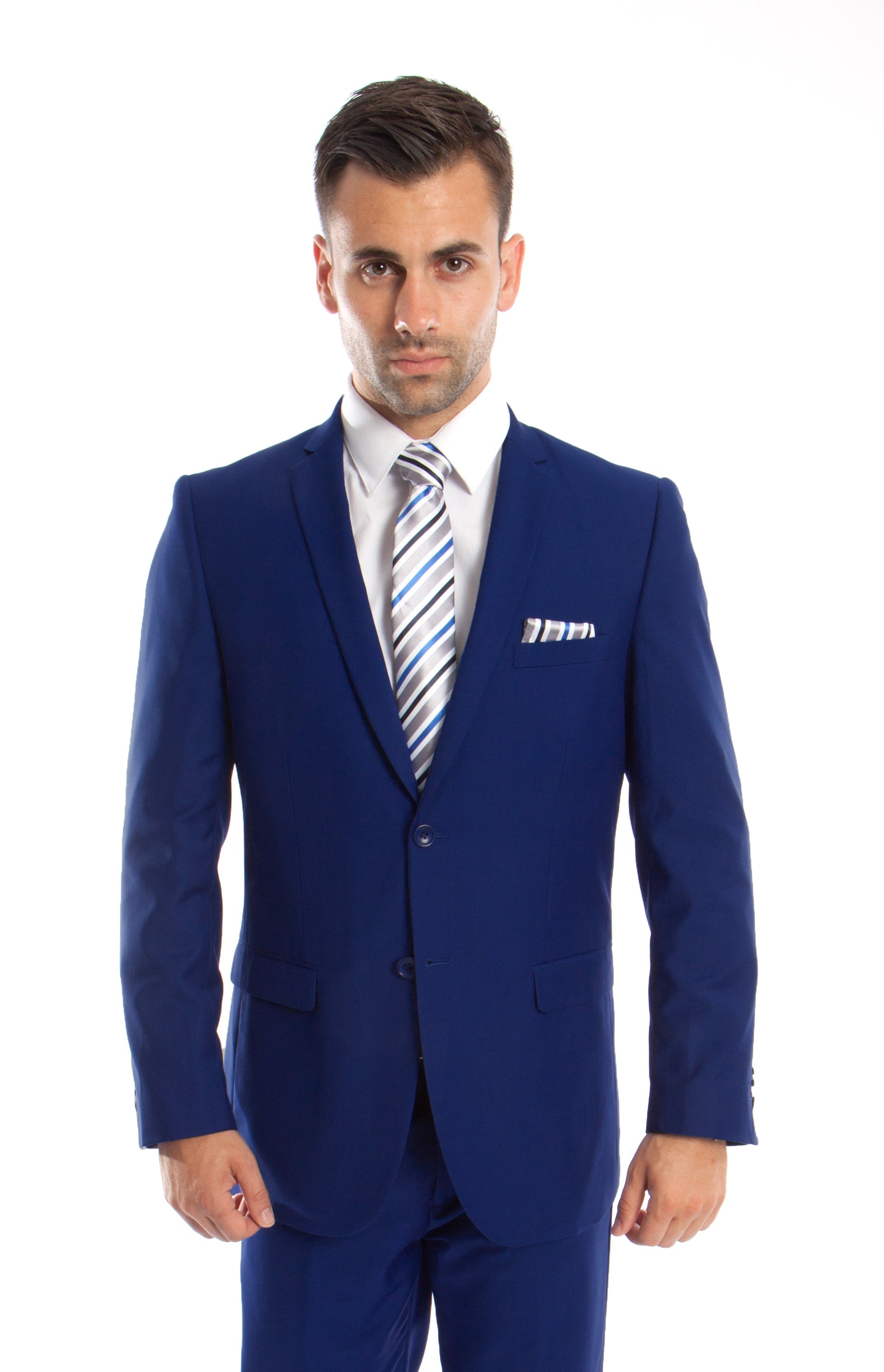 IndigoSlim Fit 2-PC Suits