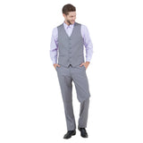 Men's Modern-Fit 3pc Pinstripe Suit, Notch Lapel