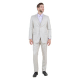 Tazzio Mens-suit 3-PC Solid Slim Fit