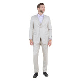 Men's Slim-Fit 3pc Suit, Notch Lapel