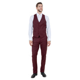 Men's Slim-Fit 3pc Suit, Notch Lapel