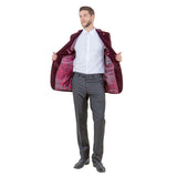 Men's Modern Fit Velvet Blazer Only