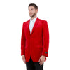 Men's Modern Fit Velvet Blazer Only