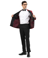 Men's Hybrid Fit Velvet Sport Coat w/ Satin Peak Lapel