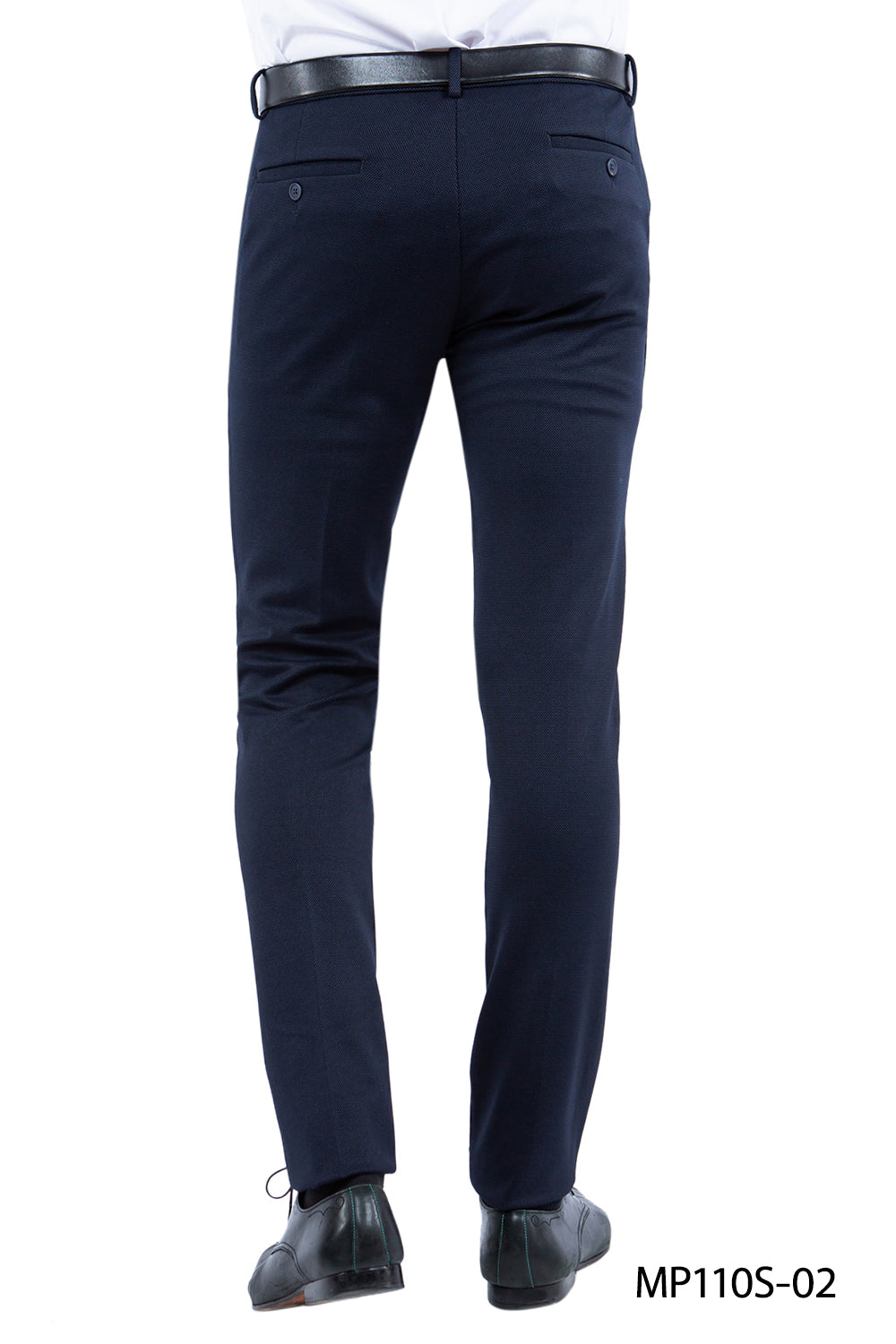 Z-Flex Knit Trousers, Navy – Franky Fashion