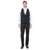 Men's 3pc Tuxedo w/ Satin Shawl Collar & Expandable Clip Pants