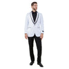 Men's 3pc Tuxedo w/ Satin Shawl Collar & Expandable Clip Pants