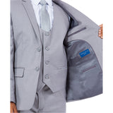 Perry Ellis Boy's 5pc Solid Suit
