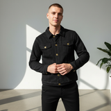 Heritage Style Jacket- CENTURY PENTHOUSE Black
