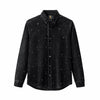 Midnight Serpent Rhinestone Jacket - Century Penthouse BLACK