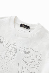 Midnight Roar sweatshirt WHITE