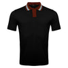 Regent Luxe Knit Polo BLACK