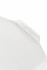 Barocco Stride Contrast Collar Men's Polo - White