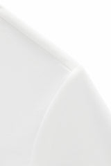 Barocco Stride Contrast Collar Men's Polo - White