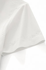 Ornate Trim Polo WHITE