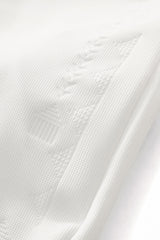 Ornate Trim Polo WHITE