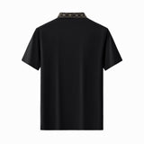 Lustre Trim Polo BLACK/GOLD
