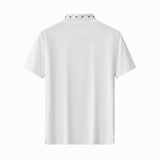 Lustre Trim Polo WHITE/SILVER